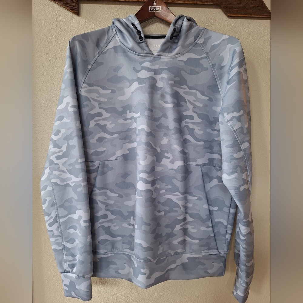 Sunice Allendale 2.0 Hoodie Pullover  Golf Camo Mens Size M
